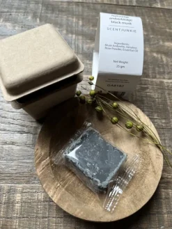 100% Natuurlijk Amberblokje in doosje Black Musk