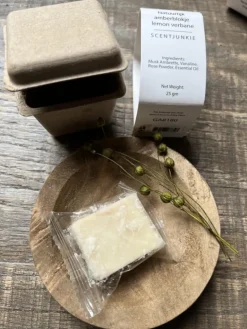 100% Natuurlijk Amberblokje in doosje Ylang Ylang