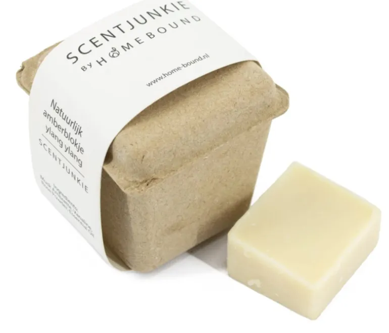 100% Natuurlijk Amberblokje in doosje Ylang Ylang