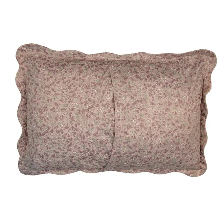 Bedsprei bloemetjes paars 2 persoons 230*250