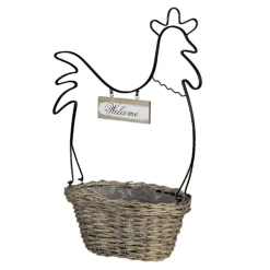 Bloemen/planten houder kip