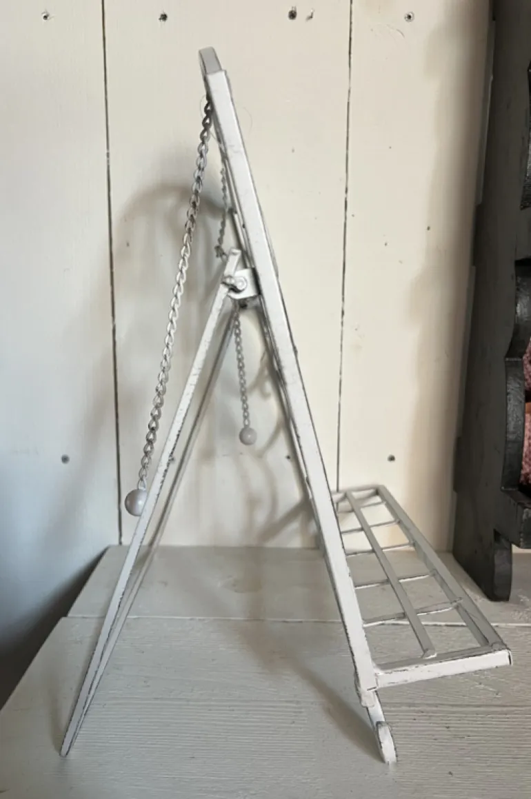 Boekstandaard Brocante look wit