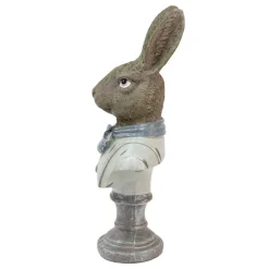 Borstbeeld meneer konijn 12*32