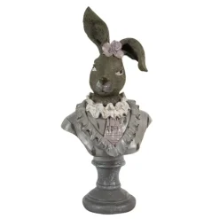 Borstbeeld mevrouw konijn 12*32