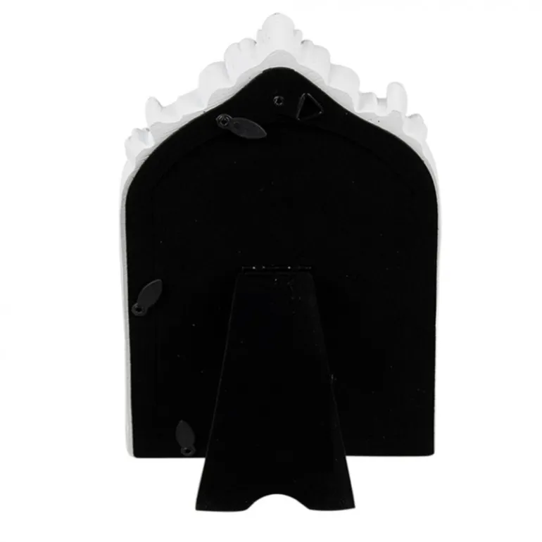 Brocante fotolijst wit 10*15