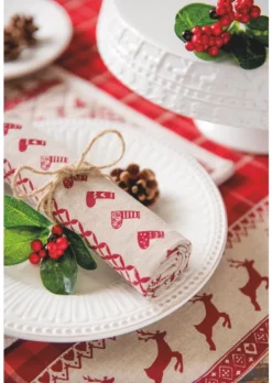 Broodmandje Kerst 35*35