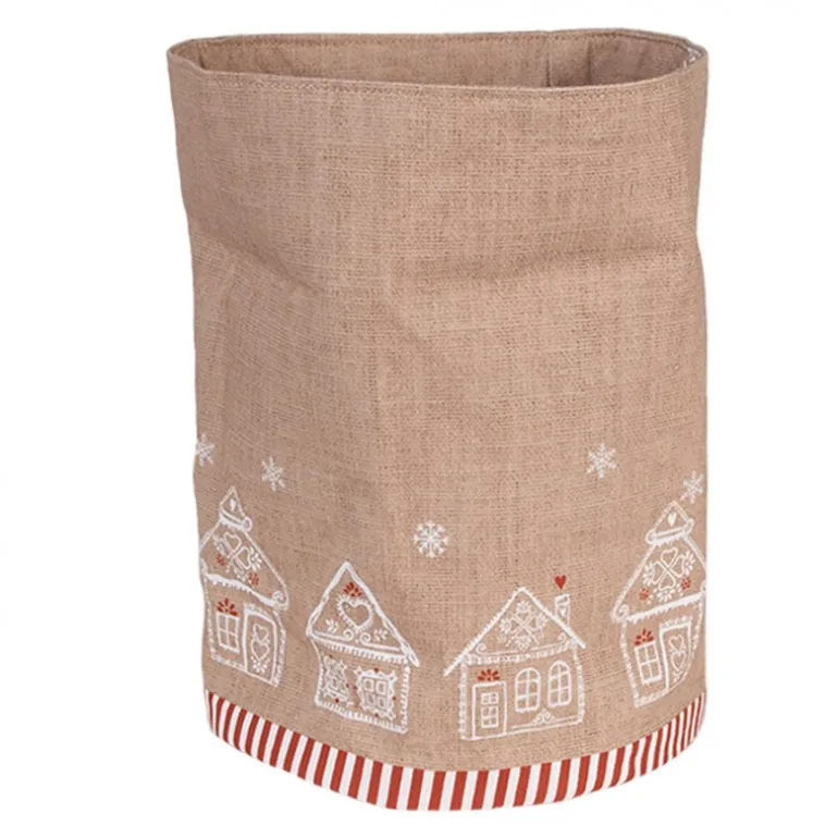 Broodmandje rond Kerst Gingerbread