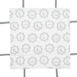 Broodmandje wit/grijs kat