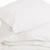 Camilla percal dekbedovertrek offwhite 240*220