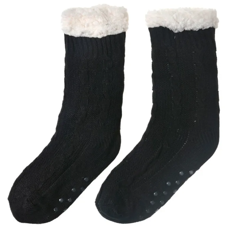Dames Huissokken one size zwart