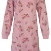 Dames nachthemd rozen roze