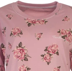 Dames nachthemd rozen roze