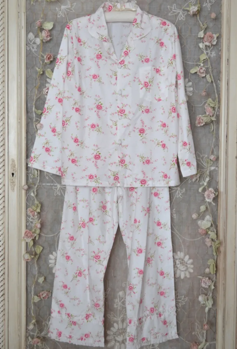 Dames Pyjama met roosjes Katie L