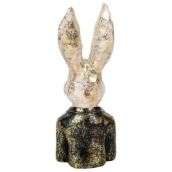 Decoratie beeld meneer konijn 32cm