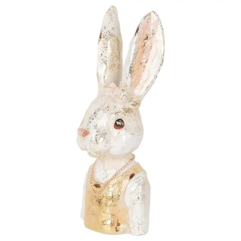 Decoratie beeld mevrouw konijn 29cm