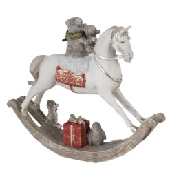 Decoratie beren op hobbelpaard