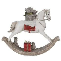 Decoratie beren op hobbelpaard