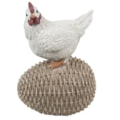 Decoratie ei met kippetje