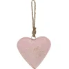 Decoratie hanger ijzeren hart 9*2*9