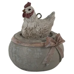 Decoratie hanger met kip