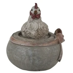 Decoratie hanger met kip