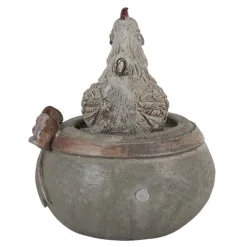 Decoratie hanger met kip