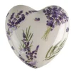 Decoratie hart Lavendel (M) 8*8*4