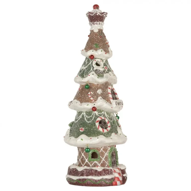 Decoratie kerstboom LED 15*12*36