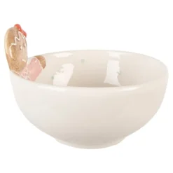 Decoratie kom/schaal gingerbread 18*17*12