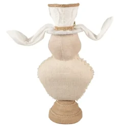 Decoratie konijn buste textiel 24*17*50