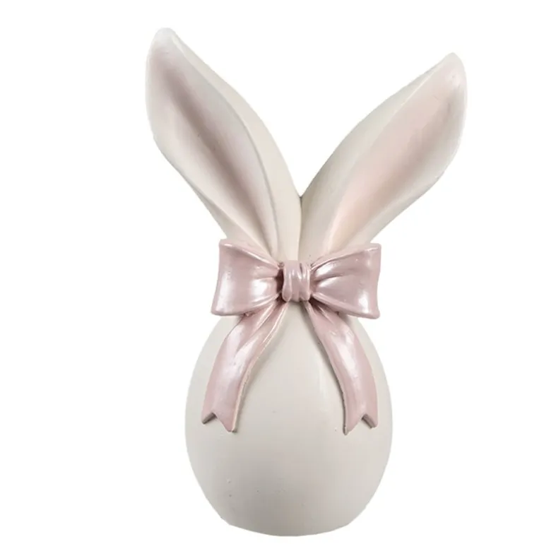 Decoratie konijnen oren met strik 12*8*18