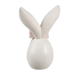 Decoratie konijnen oren met strik 12*8*18