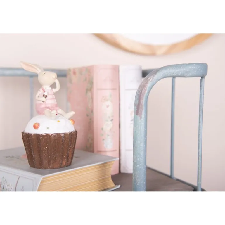 Decoratie konijntje op cupcake