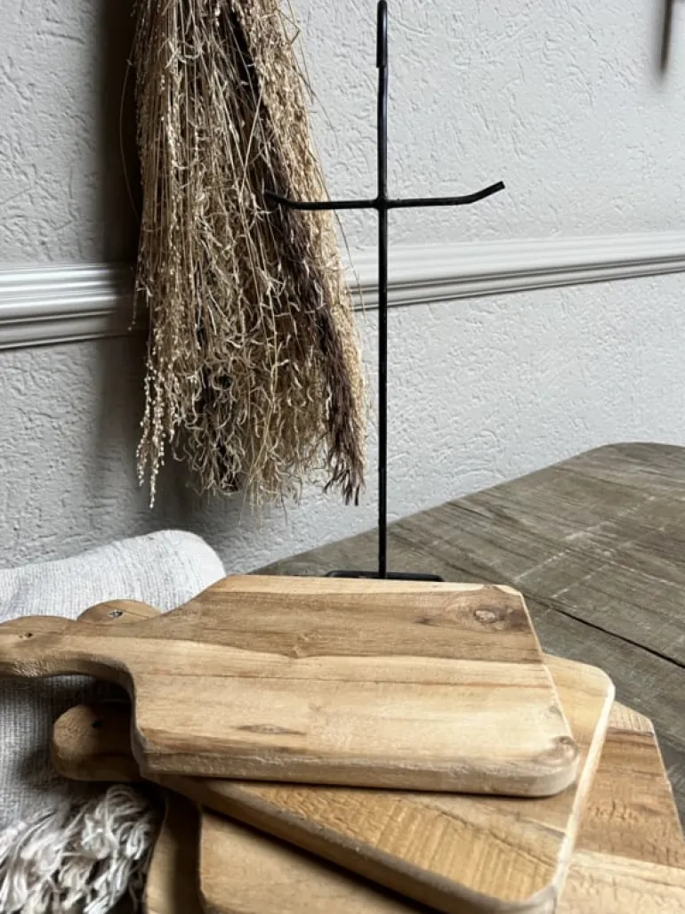 Decoratie metalen houder met 4 planken 40*18*10