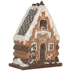 Decoratie peperkoekhuisje LED 15*8*19