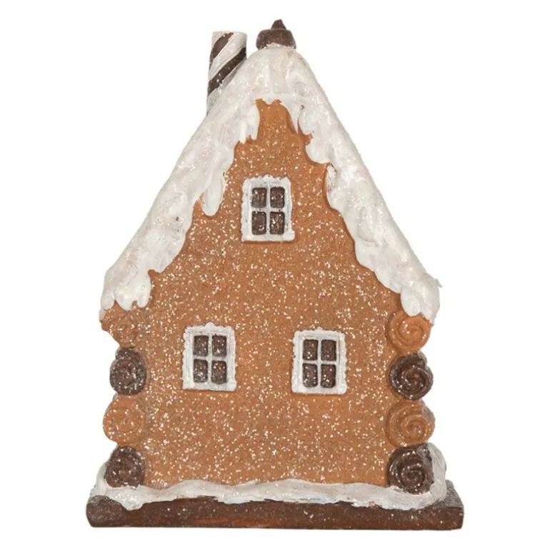 Decoratie peperkoekhuisje LED 15*8*19
