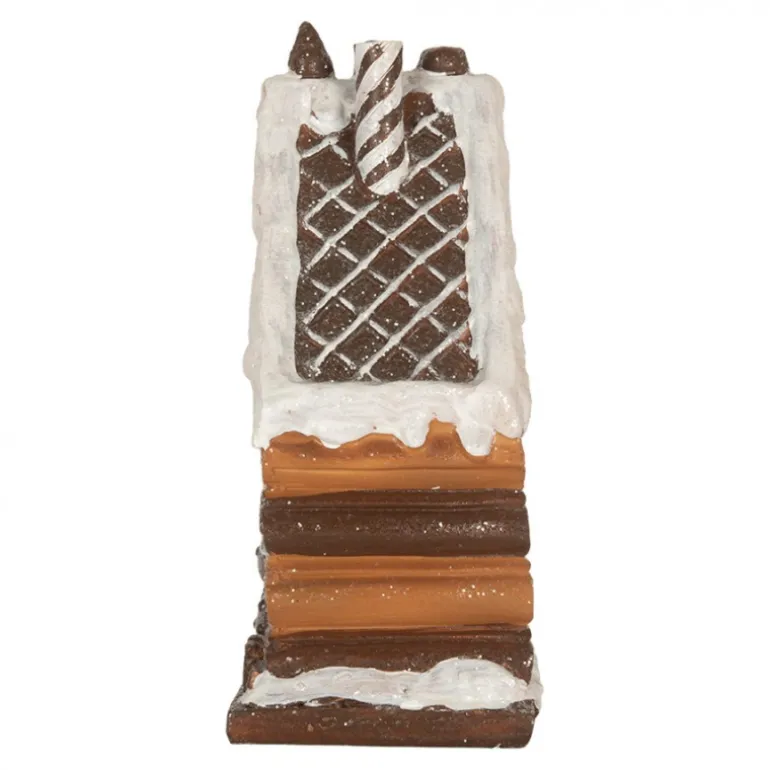 Decoratie peperkoekhuisje LED 15*8*19