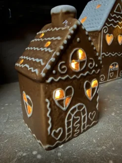 Decoratie peperkoekhuisje LED 7*6*12
