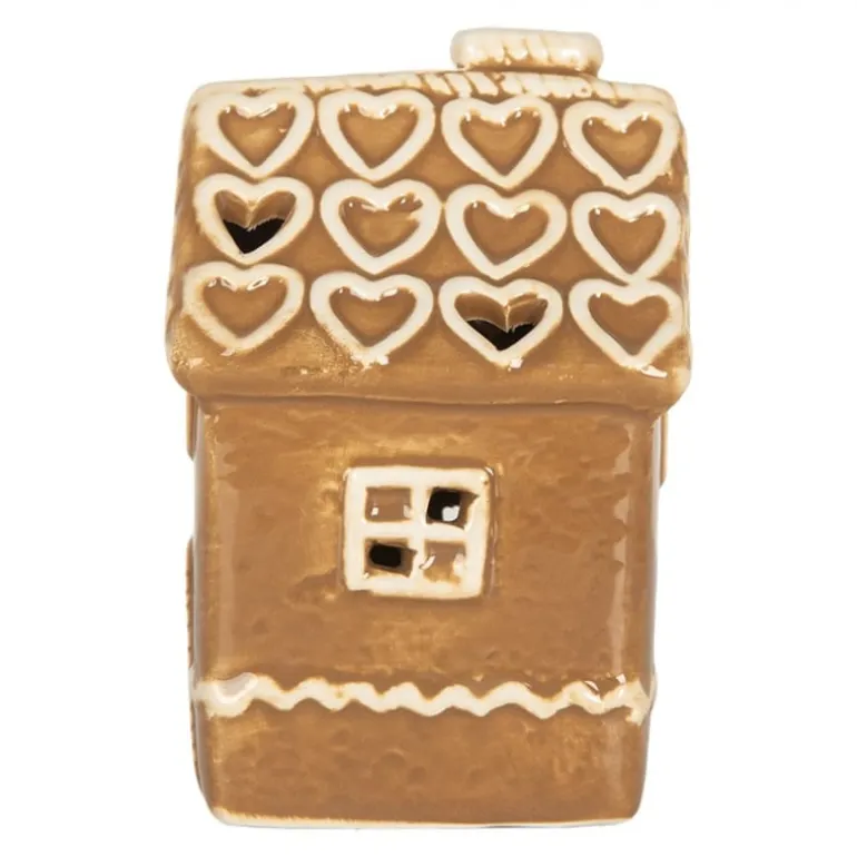 Decoratie peperkoekhuisje LED 7*7*11