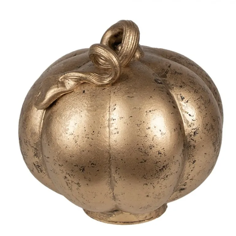 Decoratie pompoen koperkleur 15*15