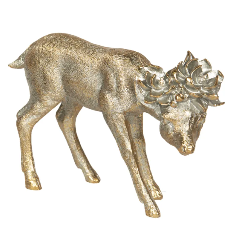 Decoratie ree goudkleur