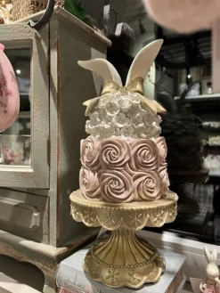 Decoratie taart met konijnen oren 17*35