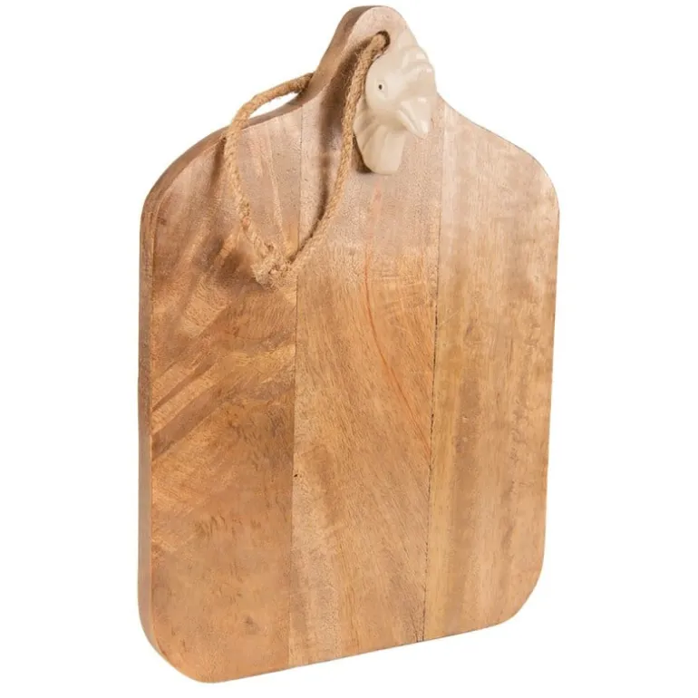 Decoratieve snijplank met kip (S)