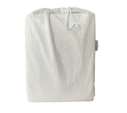 Dekbedovertrek Newport Stripe zand/beige 240*220