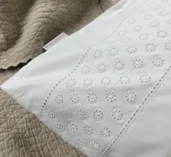 Dekbedovertrek Olivia wit 240*220