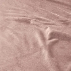 Dekbedovertrek Velvet Ruffels oudroze 240*200/220