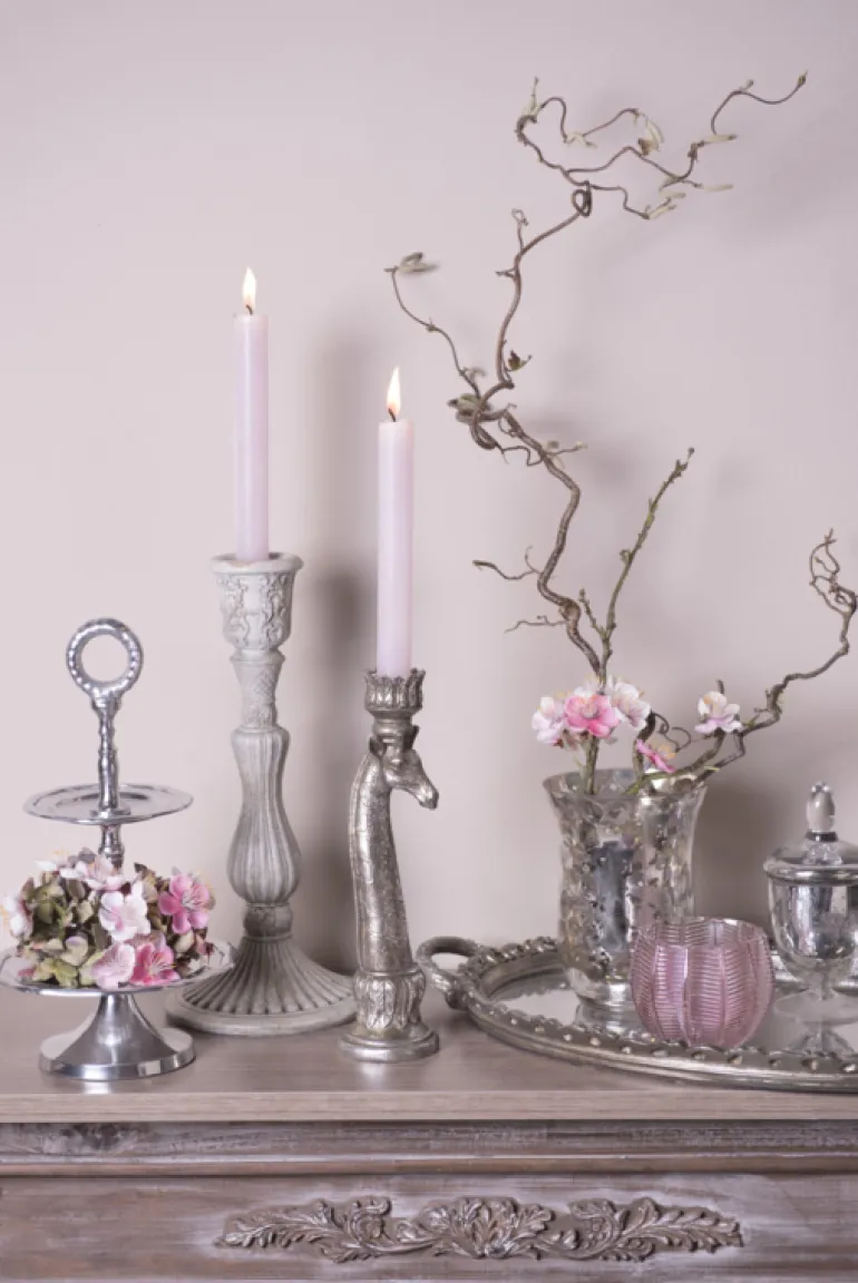 Dienblad met spiegel zilverkleur 49*29*3