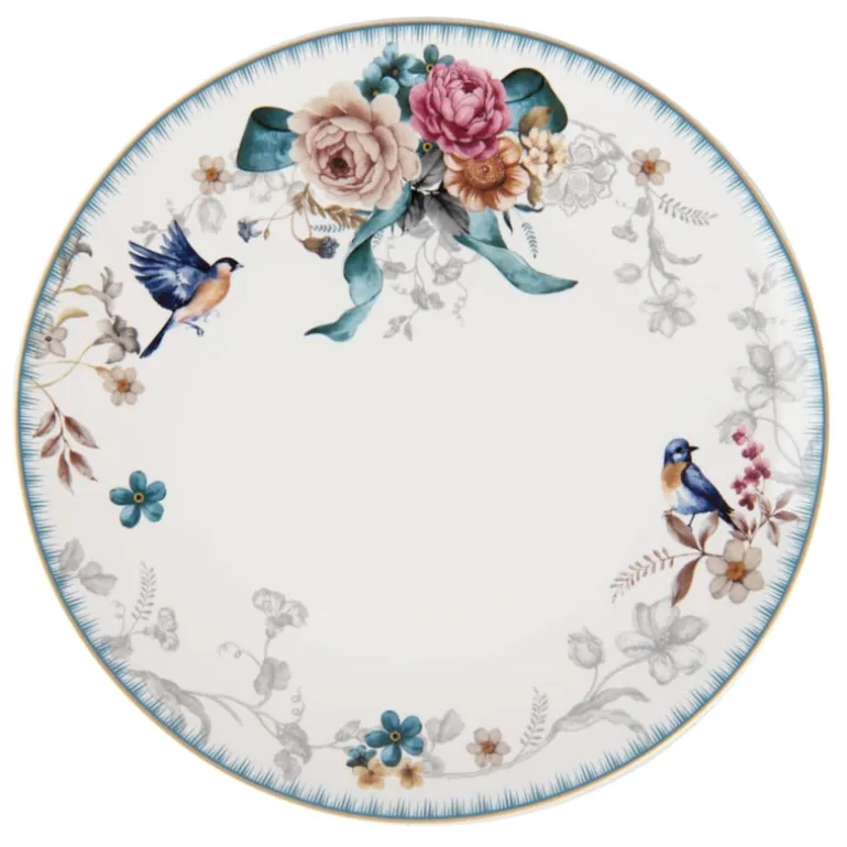 Diner bord Pioen Roos 26*2