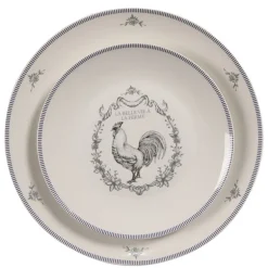 Dinerbord Haan Divine French Rooster