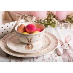 Dinerbord Rustic Easter Bunny 26 cm